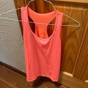 Danskin now size small orange tank top